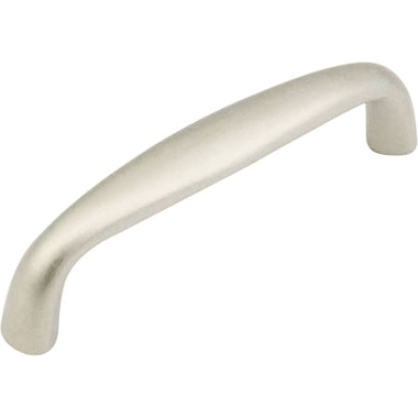 3 3/8 Inch (3 Inch c-c) Traditional Designs Cabinet Pull (Distressed Nickel Finish)