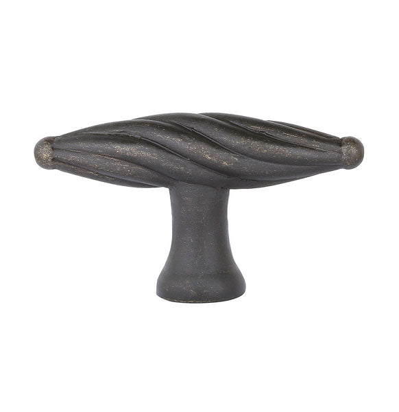 3 Inch Tuscany Bronze Twist Finger Knob (Medium Bronze)