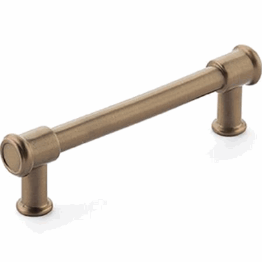 4 1/2 Inch (3 3/4 Inch c-c) Steamworks Cabinet Pull (Brushed Bronze Finish) SCHAUB