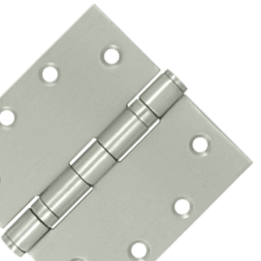 4 1/2 Inch x 4 1/2 Inch Stainless Steel Hinge (Brushed Finish)