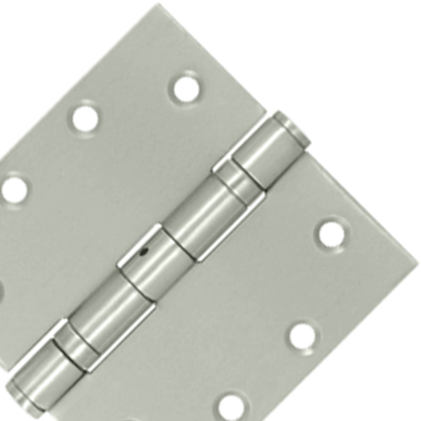 DELTANA 4 1/2 Inch x 4 1/2 Inch Stainless Steel Hinge (Brushed Finish)