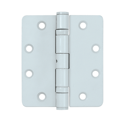 4 1/2 Inch x 4 1/2 Inch Stainless Steel Hinge (Paint White Finish)
