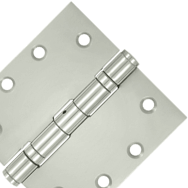 4 1/2 Inch x 4 1/2 Inch Stainless Steel Hinge (Polished Chrome Finish)
