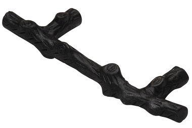 4 1/2 Inch Tree Branch Cabinet Pull (Oil Rubbed Bronze Finish)