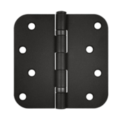 DELTANA 4 Inch x 4 Inch Ball Bearing Steel Hinge (Oil Rubbed Bronze Finish)