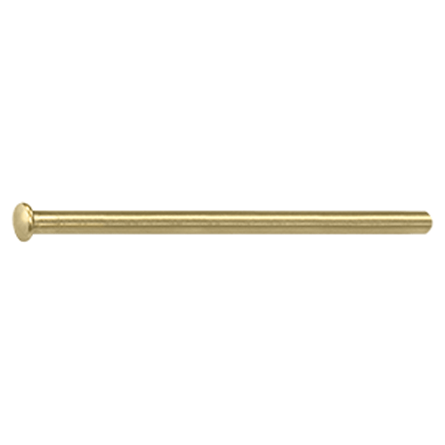 4 Inch x 4 Inch Residential Steel Hinge Pin (Brushed Brass Finish)