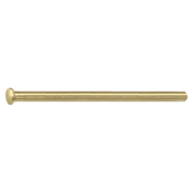 4 Inch x 4 Inch Residential Steel Hinge Pin (Brushed Brass Finish)
