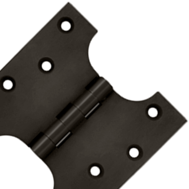 4 Inch x 4 Inch Solid Brass Parliament Hinge Oil Rubbed Bronze Finish