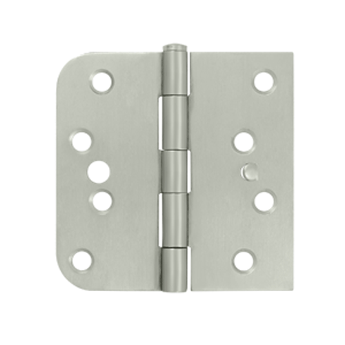 DELTANA 4 Inch x 4 Inch Stainless Steel Hinge (Brushed Finish)