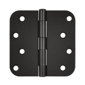 DELTANA 4 Inch x 4 Inch Steel Hinge (Oil Rubbed Bronze Finish)