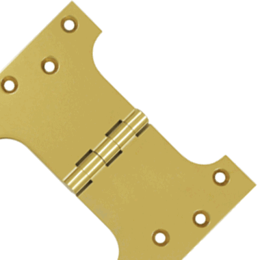 DELTANA 4 Inch x 6 Inch Solid Brass Parliament Hinge (PVD Finish)