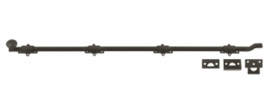 42 Inch Deltana Offset Heavy Duty Surface Bolt (Oil Rubbed Bronze Finish)