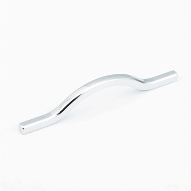 5 1/2 Inch (3 3/4 Inch c-c) Sorrento Cabinet Pull (Polished Chrome Finish) SCHAUB