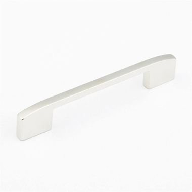 5 3/8 Inch (3 3/4 Inch c-c) Sorrento Cabinet Pull (Brushed Nickel Finish)