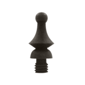5/8 Inch Solid Brass Windsor Tip Cabinet Finial (Oil Rubbed Bronze)