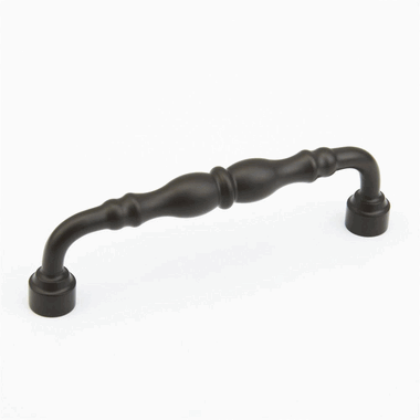 SCHAUB 6 5/8 Inch (6 Inch c-c) Colonial Pull (Oil Rubbed Bronze Finish)