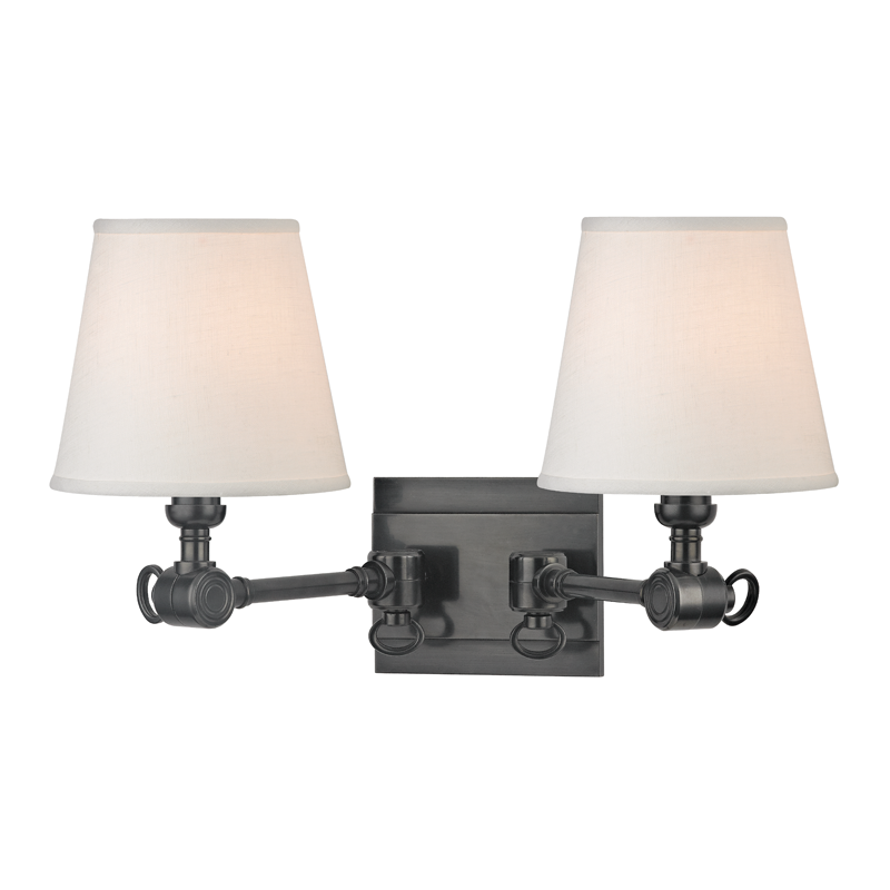 Hillsdale 2 LIGHT WALL SCONCE