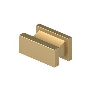 3/4 Inch Solid Brass Contemporary Anvil Cabinet & Furniture Knob (Several Finishes Available) DELTANA