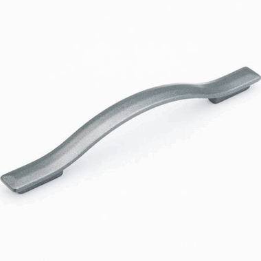 SCHAUB 7 1/2 Inch (5 Inch c-c) Skyevale Cabinet Pull (Milano Silver Finish)