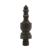 7/8 Inch Solid Brass Urn Tip Cabinet Finial (Oil Rubbed Bronze Finish)