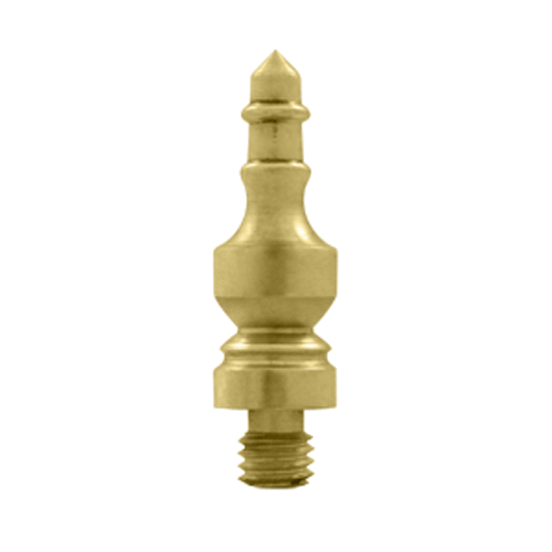 7/8 Inch Solid Brass Urn Tip Cabinet Finial (Polished Brass Finish)