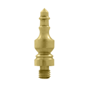 7/8 Inch Solid Brass Urn Tip Cabinet Finial (Polished Brass Finish)