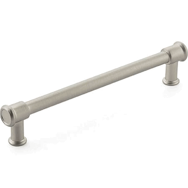 SCHAUB 7 Inch (6 Inch c-c) Steamworks Cabinet Pull (Brushed Nickel Finish)