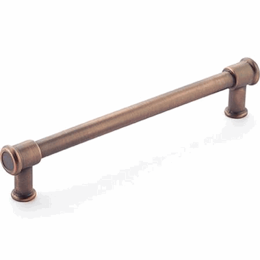 SCHAUB 7 Inch (6 Inch c-c) Steamworks Cabinet Pull (Empire Bronze Finish)