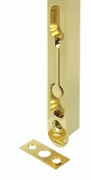 7 Inch Zinc Flush Bolt (Polished Brass Finish)