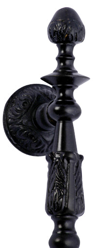 8 Inch Solid Brass French Empire Door Pull (Oil Rubbed Bronze Finish)