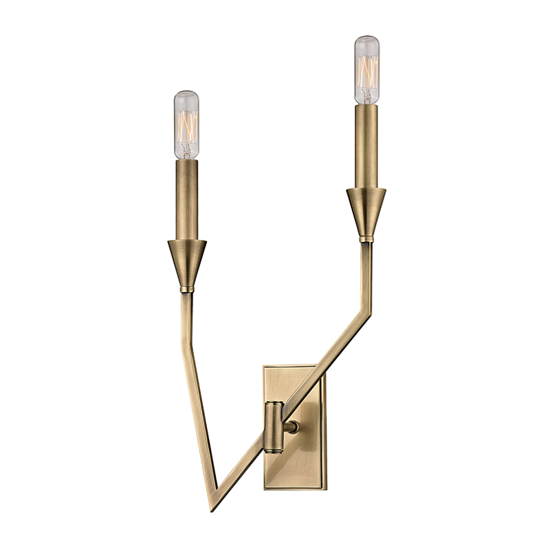 Archie 2 LIGHT RIGHT WALL SCONCE