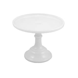 Copper Mountain Hardware 9 Inch Cake Plate (Genuine Milk Glass )