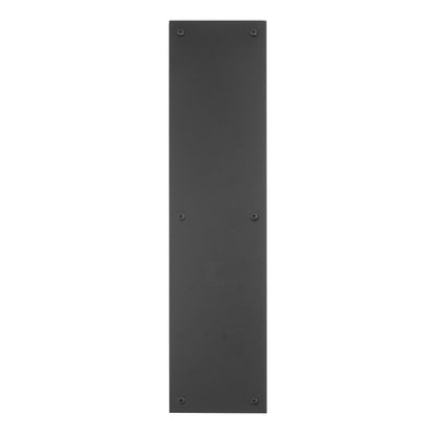 16 Inch Classic Antimicrobial Door Push Plate (Several Finish Options)