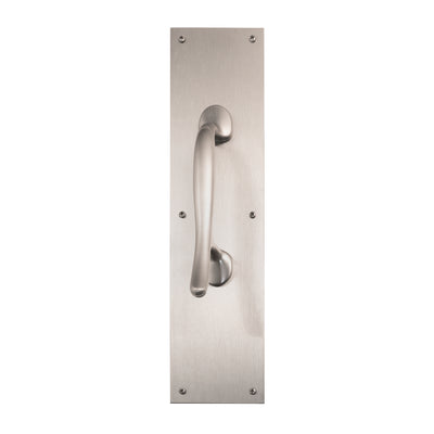 16 Inch Classic Antimicrobial Door Pull Plate (Several Finish Options)