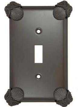 Oceanus Shell Wall Plate (Oil Rubbed Bronze Finish)