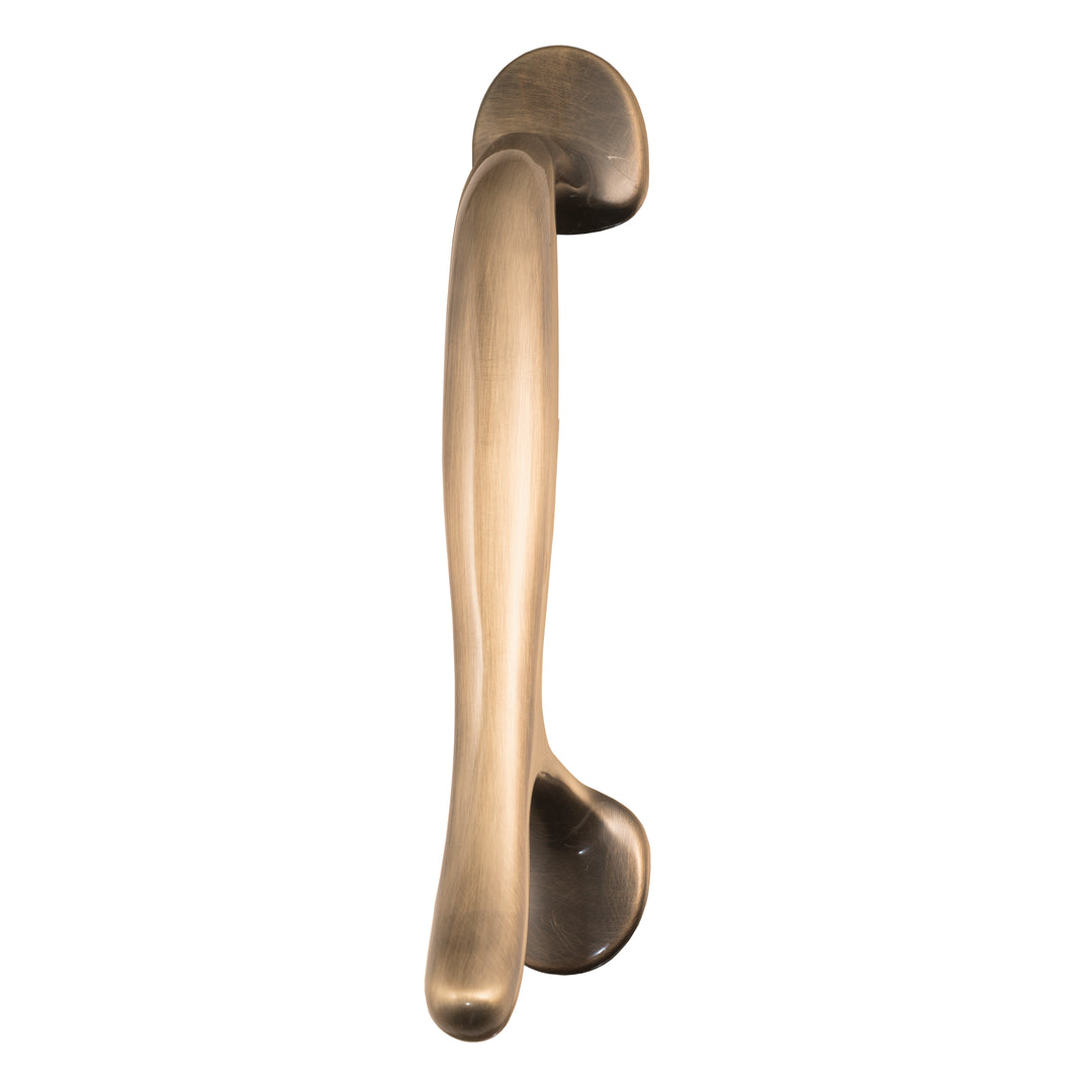 COPPER MOUNTAIN HARDWARE 8 3/4 Inch Overall (5 1/4 Inch C-C) Classic Antimicrobial Door Pull Handle (Several Finish Options)