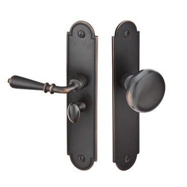 Solid Brass Screen Door Lock with Arch Style