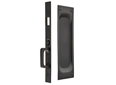 Solid Brass Passage Pocket Door Mortise Lock