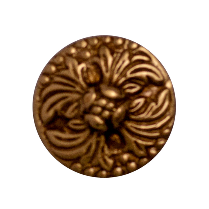 COPPER MOUNTAIN HARDWARE 1 1/4 Inch Polished Brass Rococo Cabinet Knob (Several Finishes Available)