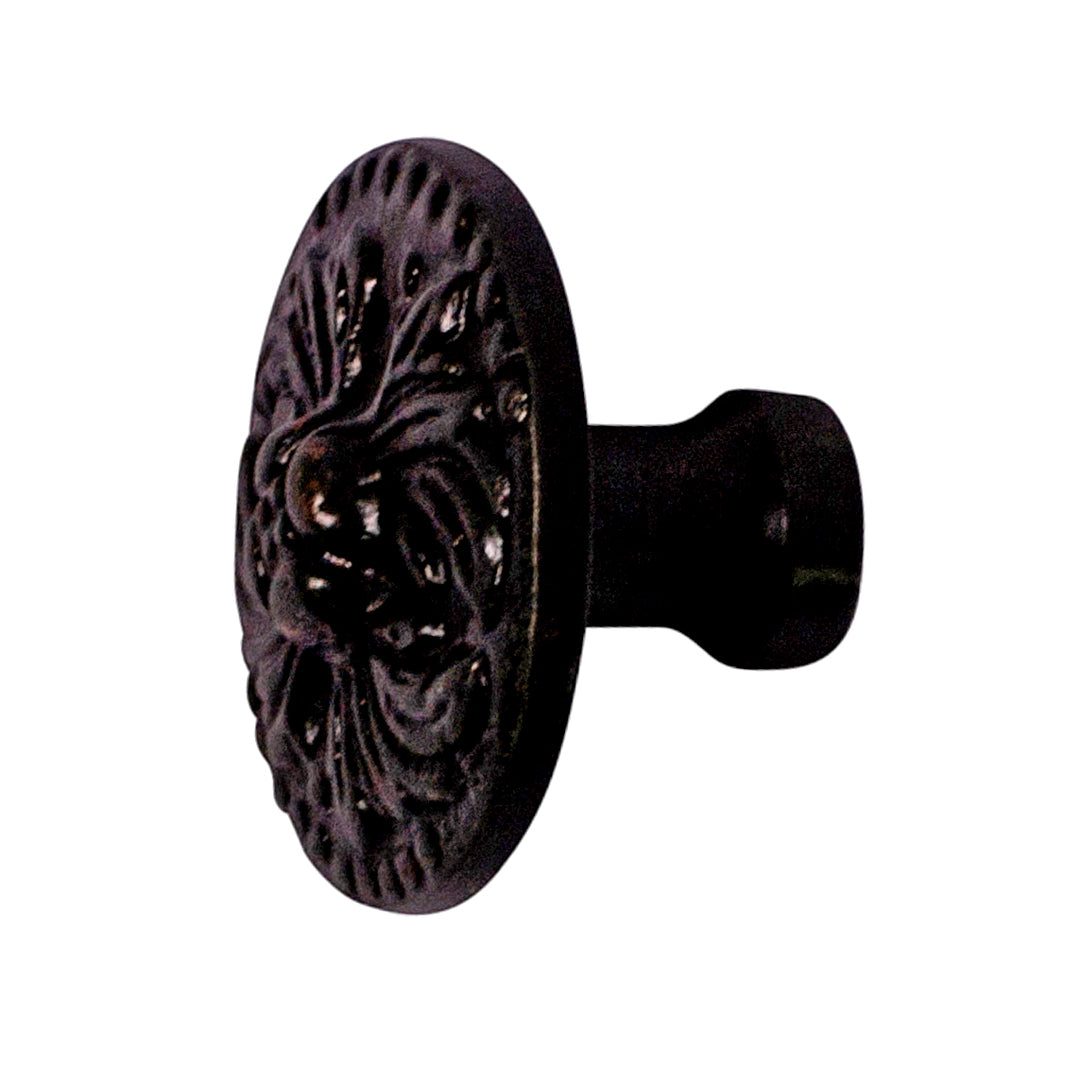 1 1/2 Inch Polished Brass Rococo Cabinet Knob (Several Finishes Available) COPPER MOUNTAIN HARDWARE