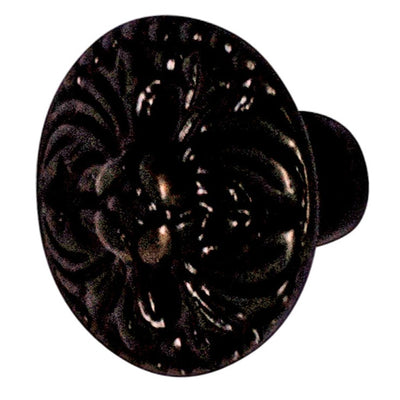 1 1/4 Inch Polished Brass Rococo Cabinet Knob (Several Finishes Available)