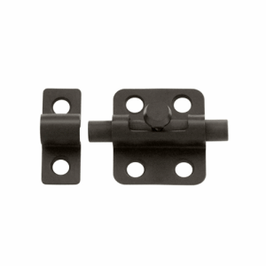 2 Inch Solid Brass Barrel Bolt (Oil Rubbed Bronze Finish) DELTANA