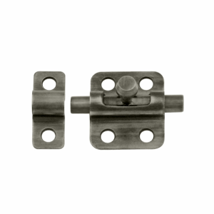 DELTANA 2 Inch Solid Brass Barrel Bolt (Antique Nickel Finish)