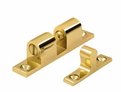 2 1/4 Inch Deltana Ball Tension Catch (PVD Lifetime Polished Brass Finish)