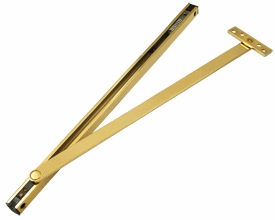 Solid Brass Overhead Door Holder (Polished Brass)