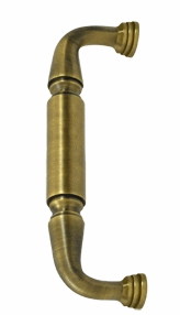 8 Inch Deltana Solid Brass Door Pull (Antique Brass Finish)
