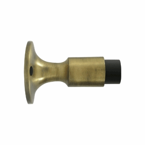 Heavy Duty Wall Mounted Bumpers Door Stop (Antique Brass Finish)