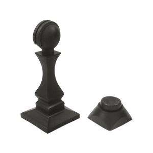 DELTANA Baseboard/Floor Magnetic Door Hold / Door Stop (Oil Rubbed Bronze Finish)