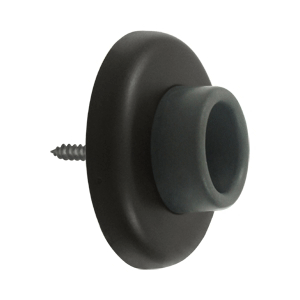 DELTANA Concave Wall Door Hold / Door Stop (Oil Rubbed Bronze Finish)