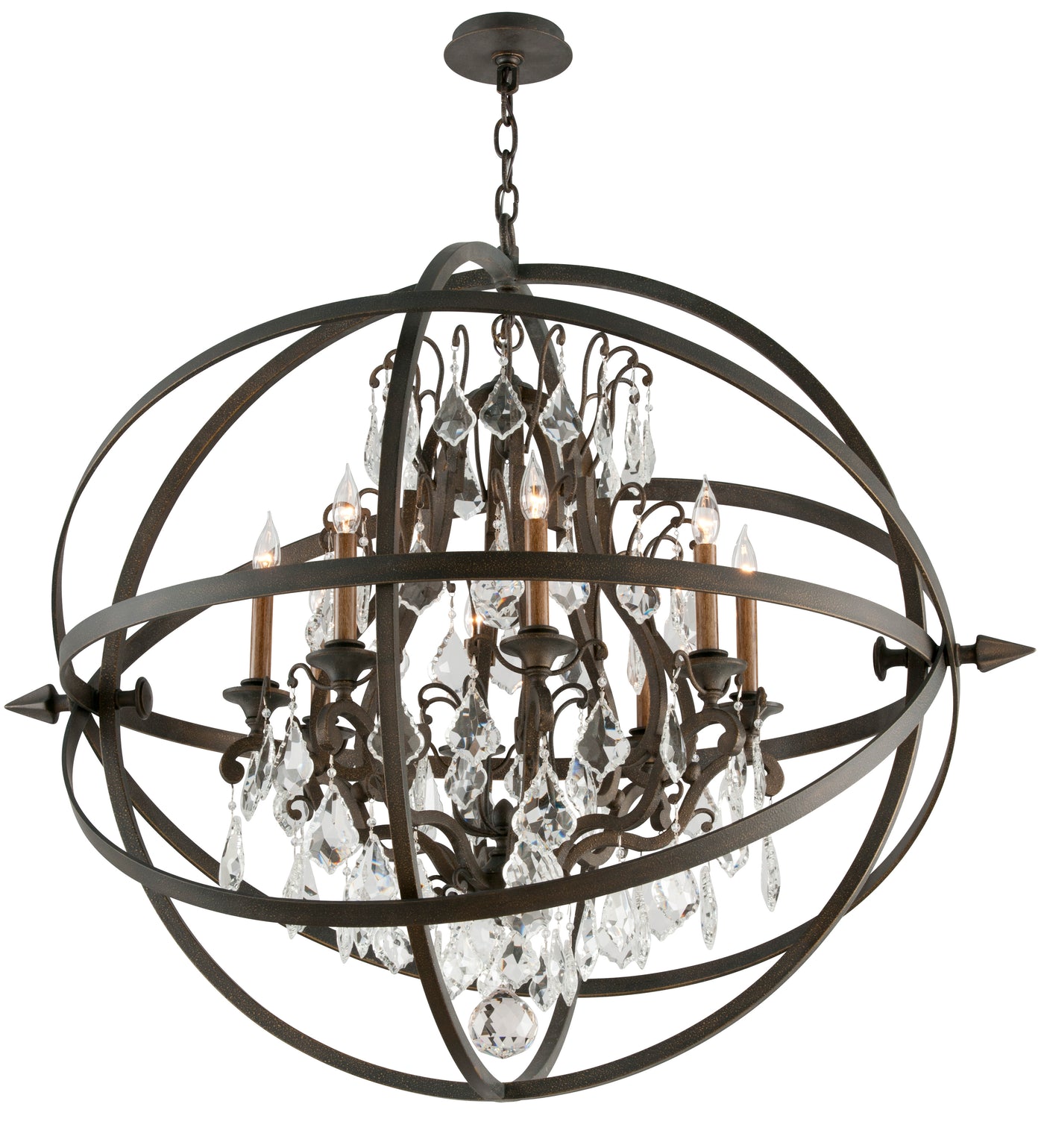Byron 8 Light Chandelier Extra Large